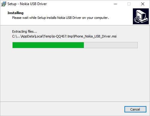 Nokia USB Driver Installing